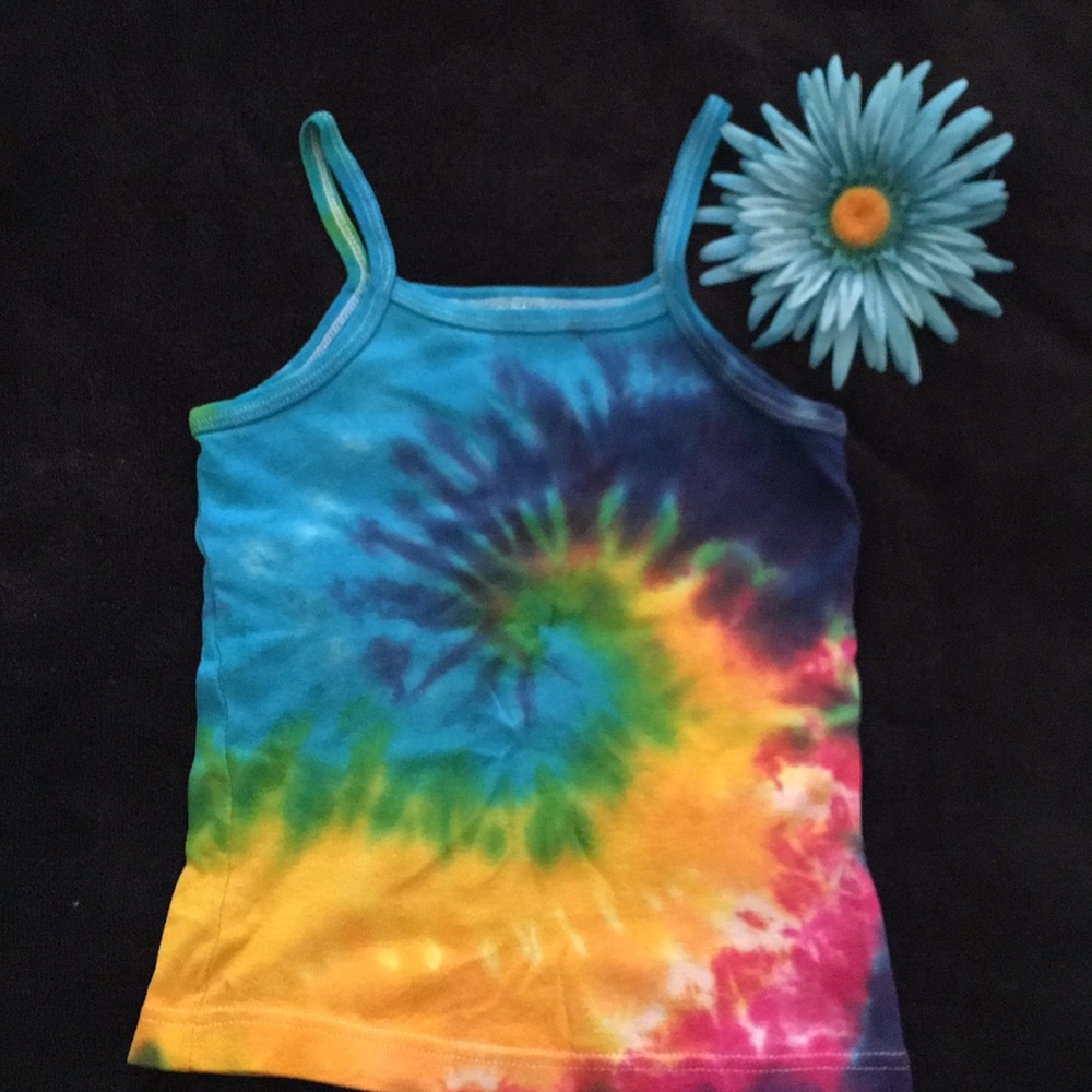 Super Comfy 100% Cotton Tie Dyed Tank -K1